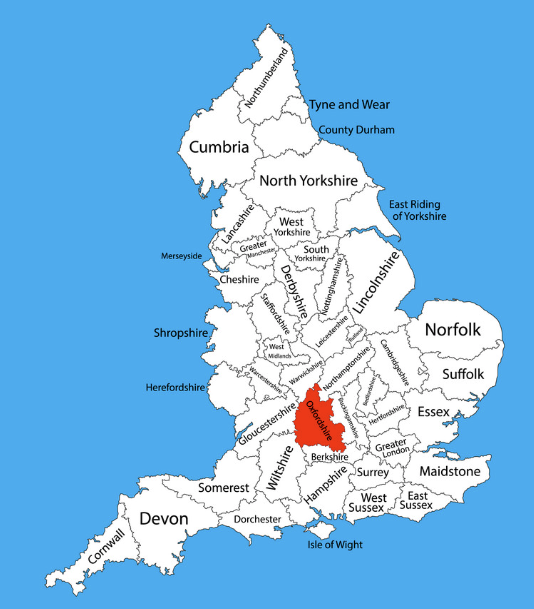 oxfordshiremap