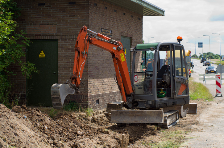 long term rental mini digger oxfordshire